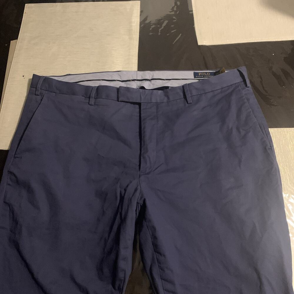 Polo Ralph Lauren Pants Men's Size 40x32 (Actual 40x30) Navy Straight Chino